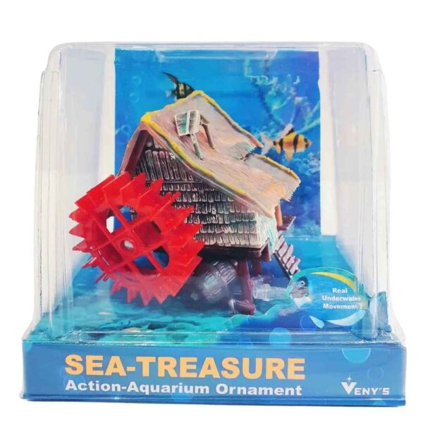 Sea Treasure Water Mill Air Bubble Ornament Small