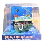 Sea Treasure Chest Action Aquarium Ornament