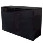 120cm x 45cm x 80cm Black Cabinet Aquarium 4ft