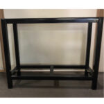 Metal Stand 48x18x30cm Black