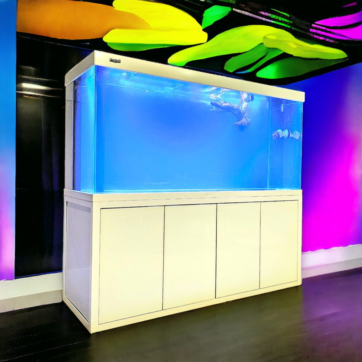 180cm x 60cm x 85cm Ultra Clear Glass Aquarium Flat Door Sump Setup Package - Image 11