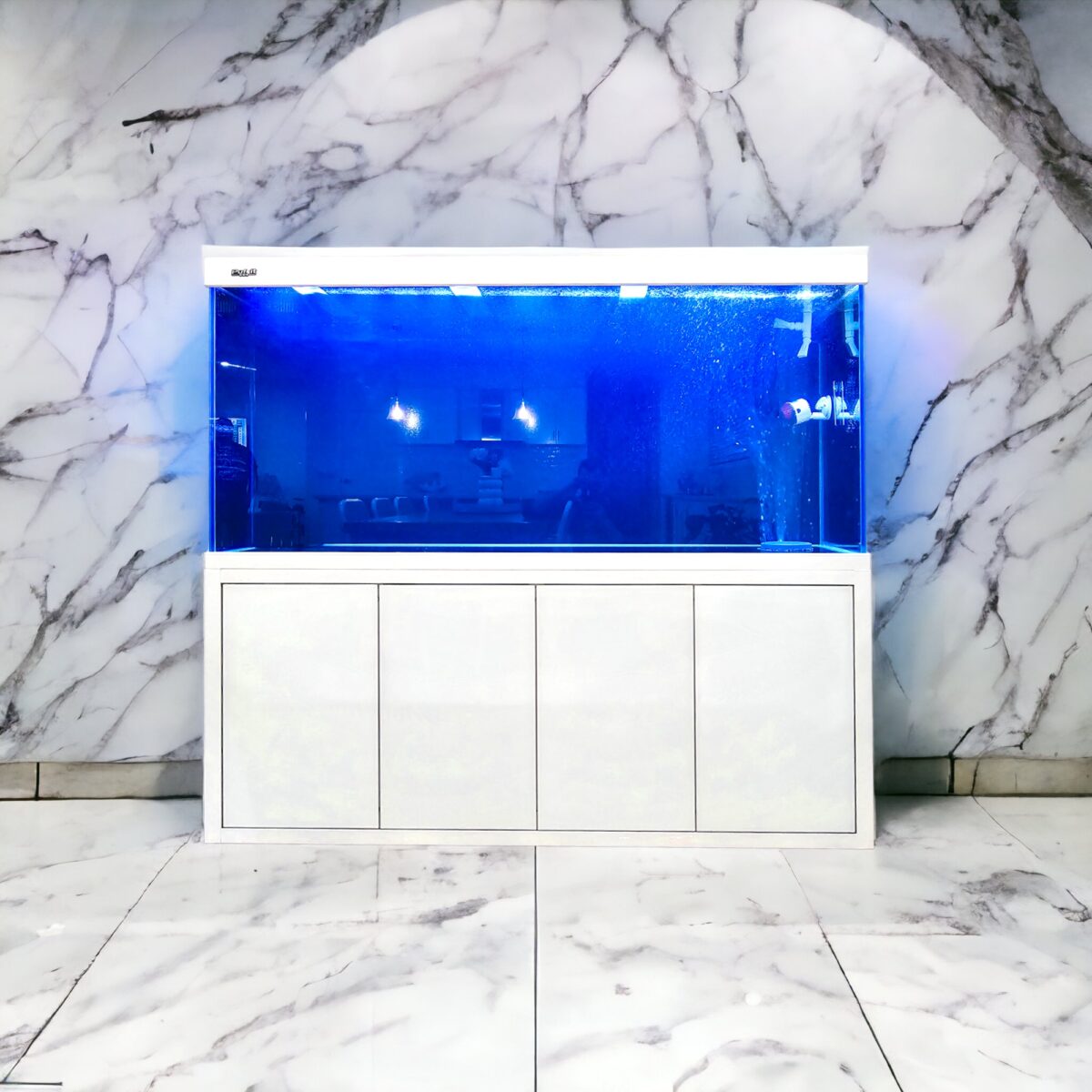 180cm x 60cm x 85cm Ultra Clear Glass Aquarium Flat Door Sump Setup Package - Image 14