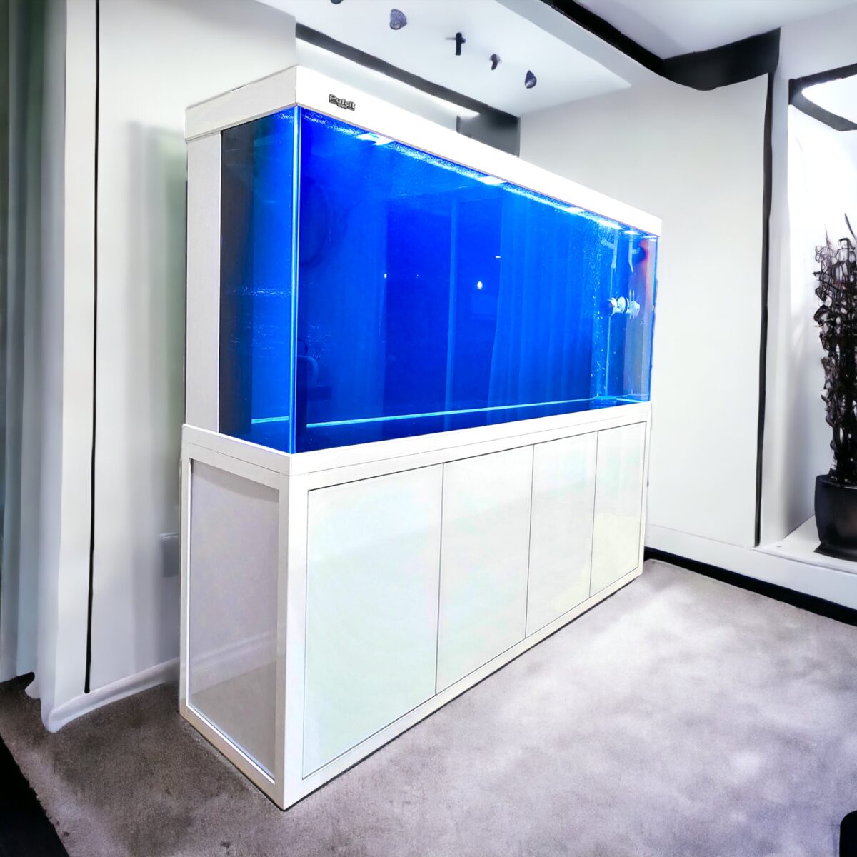 180cm x 60cm x 85cm Ultra Clear Glass Aquarium Flat Door Sump Setup Package - Image 4