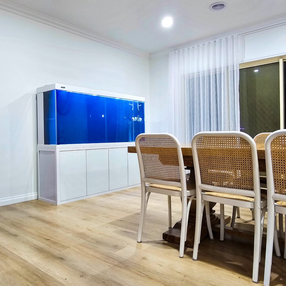 180cm x 60cm x 85cm Ultra Clear Glass Aquarium Flat Door Sump Setup Package - Image 19