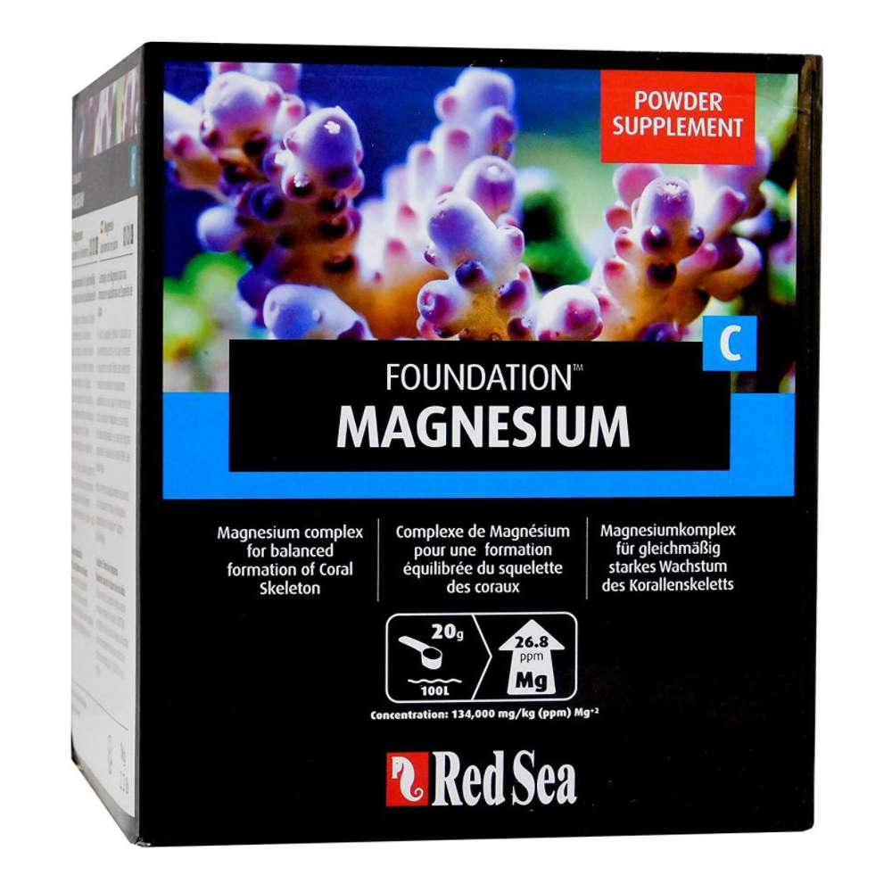 Red Sea Reef Care Magnesium Foundation C 1KG - Roxy Aquarium - Aquarium Magnesium Level Stabilization With Led Lighting