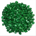 Painted Green Gravel 1kg
