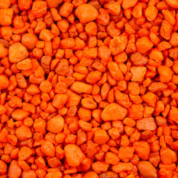 Painted Orange Gravel 1kg