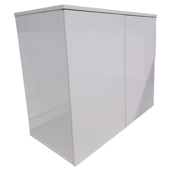 90cm x 35cm x 80cm White Cabinet Aquarium 3ft