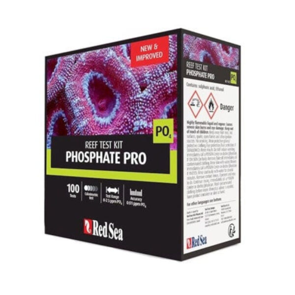 Red Sea Phosphate Pro Test Kit(100 Tests)
