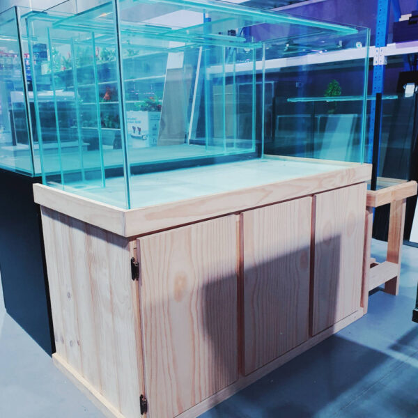 Aquarium Pine Cabinet & Hood Set 4ft