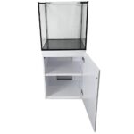 60cm x 35cm x 45cm Aquarium, Cabinet & Hood Set 2ft - Image 6