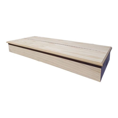 Pine Aquarium Hood Flat Top - 240cm x 36cm x 16cm