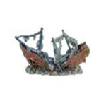 XXL Resin Boat Ornament 118cm x 33cm x 56cm 16.9kg