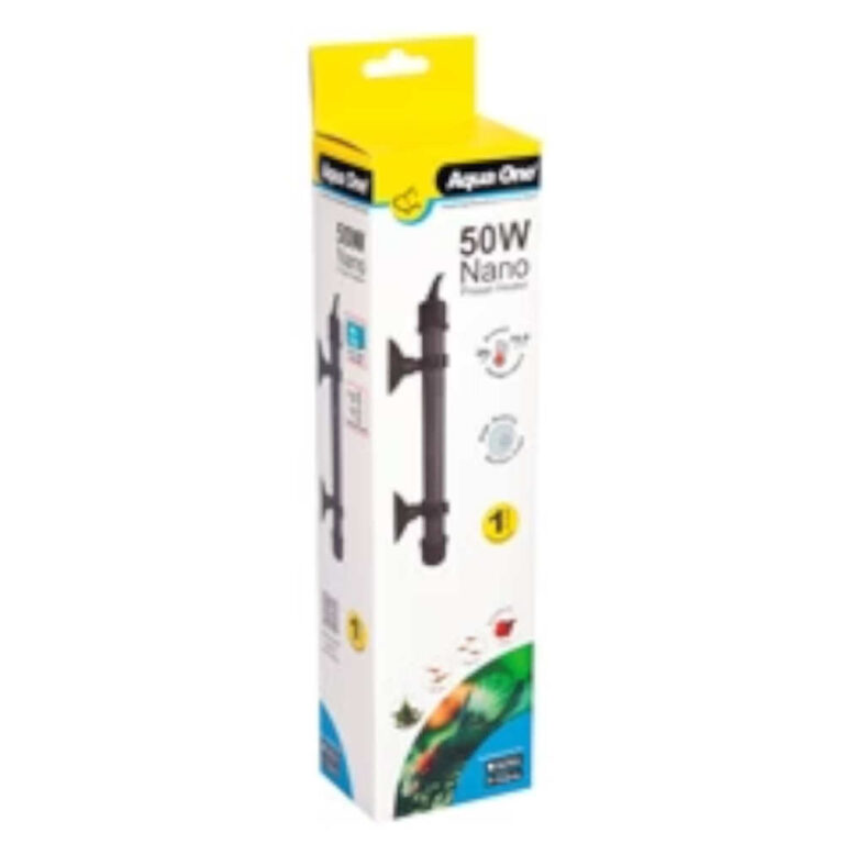 Aqua One Nano Glass Preset Heater 26c 50W 18cm