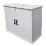 82cm x 61cm x 70cm PF Black Aquarium Cabinet